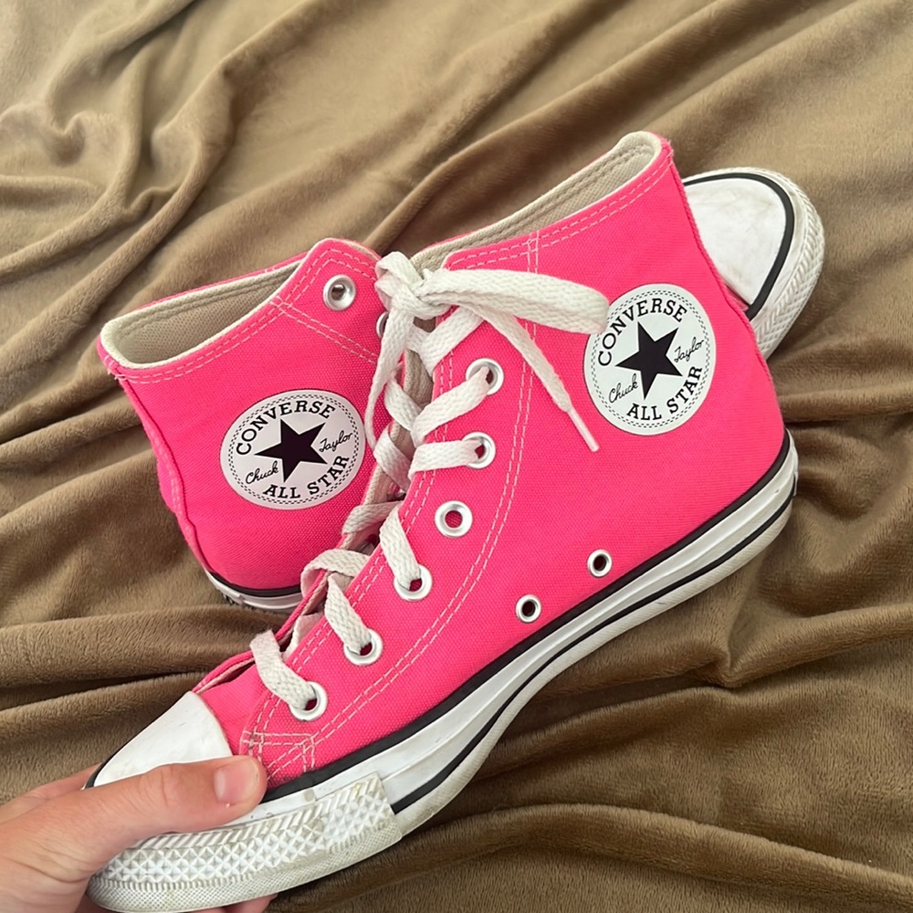 Hot Pink Converse